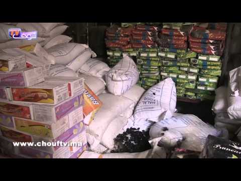 شاهد ضبط 50 طن مواد غذائية فاسدة في الدار البيضاء