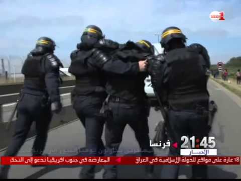 شاهد آلاف المهاجرين يحاولون التسلل يوميا إلى بريطانيا