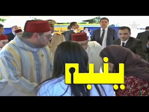 شاهد رد فعل الملك محمد السادس على رفع ولي العهد الأثقال