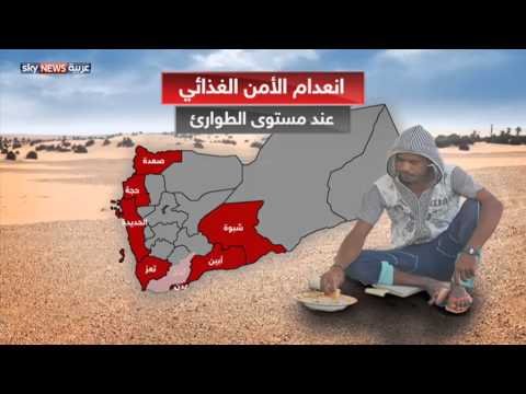 شاهد ستة ملايين يمني يعانون انعدام الأمن الغذائي