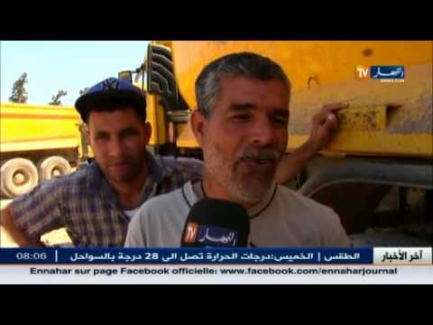 شاهد ظروف صعبة يعيشها العمال أثناء الصيام في وهران