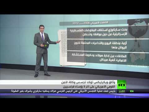 فيديو ويكليكس يؤكد تجسس أميركا على فرنسا