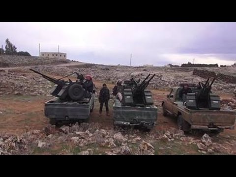 شاهد المعارضة السورية تبدأ السيطرة على محافظة درعا