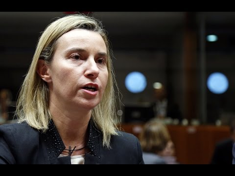 بالفيديو موغيريني يصرح بأن المفاوضين يظهرون إرادة سياسية