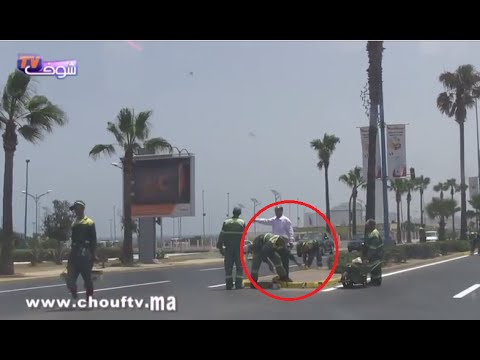 بالفيديو البلدية تجهز وتزين الطرقات استعدادًا لمرور الملك