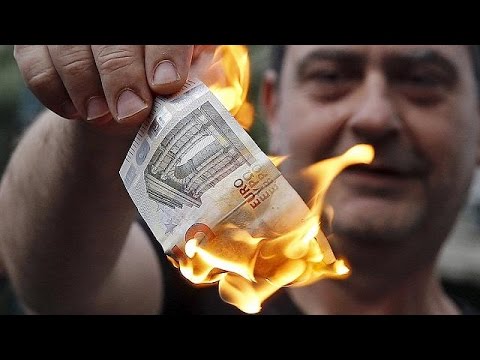 فيديو يونانيون يتظاهرون ضد سياسات الجهات الدائنة