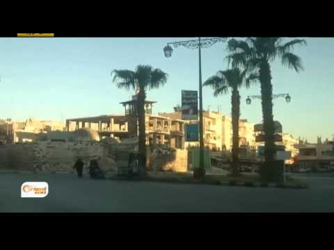 بالفيديو القوات الحكومية تفرض قيودًا على التبادلات المالية في حماة