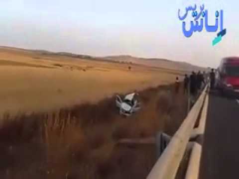 شاهد حادث سير خطير بين مدينتي سطات وبرشيد