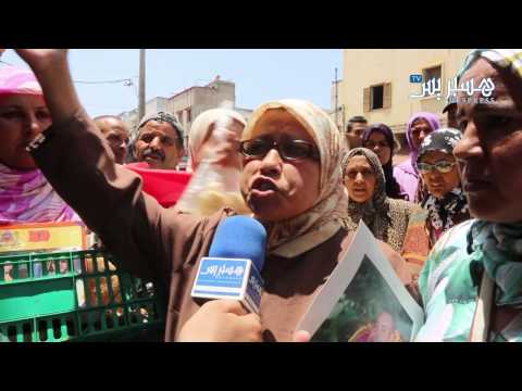 شاهد احتجاج لبائعات الخبز في المغرب