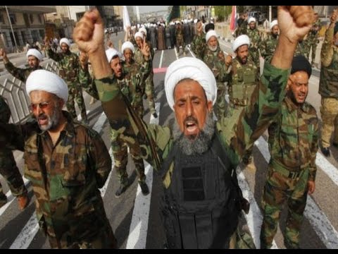 شاهد الميليشيات الشيعية تحرق عشرات المنازل