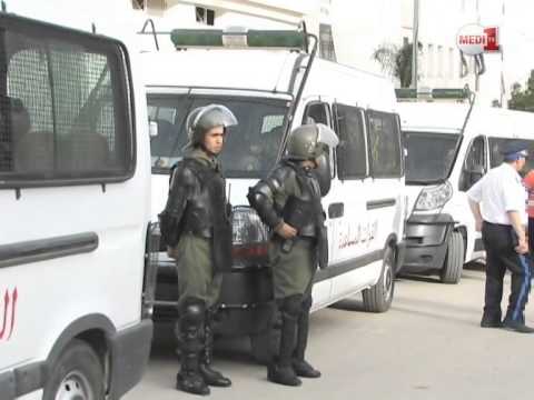 فيديو الصور الأولى لإخلاء المنازل المحتلة في طنجة