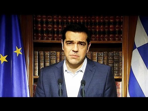 بالفيديو رئيس وزراء اليونان يتمسك بالاستفتاء