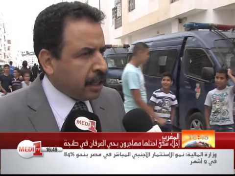 شاهد عملية إخلاء الشقق المقتحمة من طرف المهاجرين الأفارقة