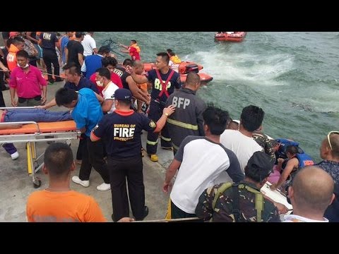 شاهد 33 قتيلًا إثر غرق عبارة في الفيليبين