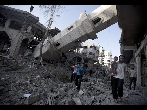 شاهد تدمير جميع مآذن المساجد في حي القابون