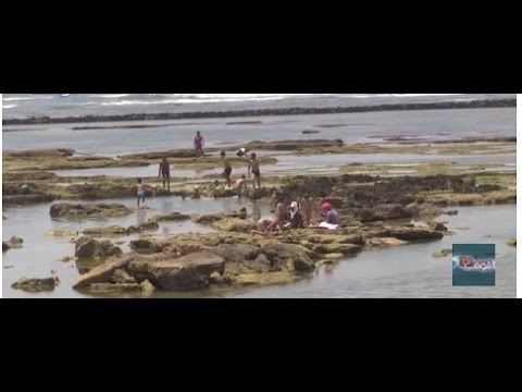 بالفيديو البحر عامر في الجديدة مع الحرارة