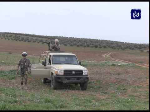 فيديو رئيس الأركان الأردني يتفقد حرس الحدود على الواجهة الشمالية