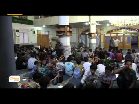 شاهد إفطار جماعي للأطفال الأيتام في الغوطة