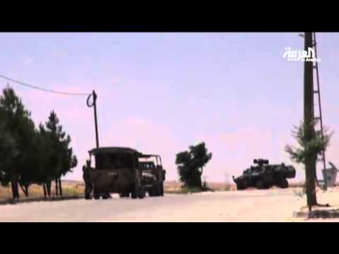 بالفيديو تحركات الجيش التركي قرب الحدود السورية