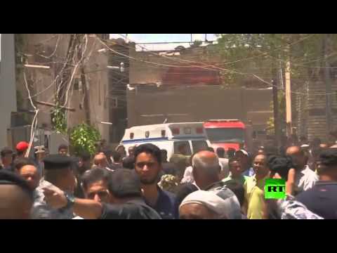 فيديو مقاتلة تقصف بغداد بـالخطأ وتوقع قتلى وجرحى