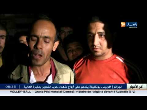 شاهد اندلاع حريق مروع في عمارة البنك الوطني الجزائري