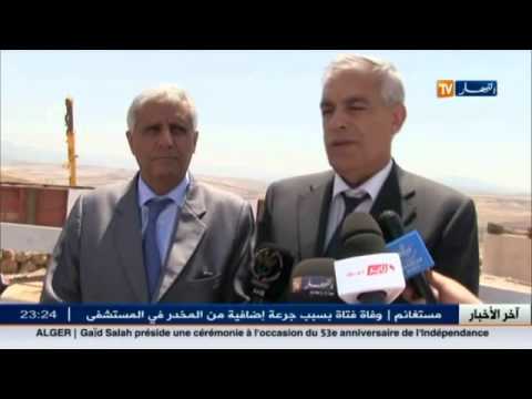 شاهد وزير النقل  يتفقد مشاريع دائرته الوزارية