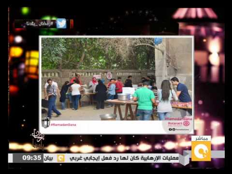 شاهد  مبادرة لتوزيع الوجبات الساخنة على الفقراء