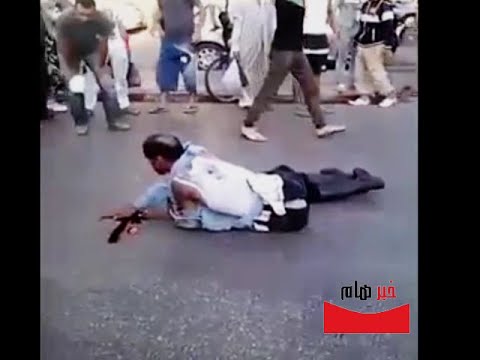 شاهد مراحل دهس شرطي مرور في طنجة
