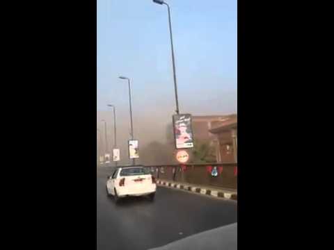 اللحظات الأولى لانفجار وسط القاهرة