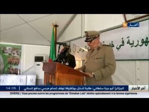 شاهد قائد الناحية العسكرية الرابعة في غرداية