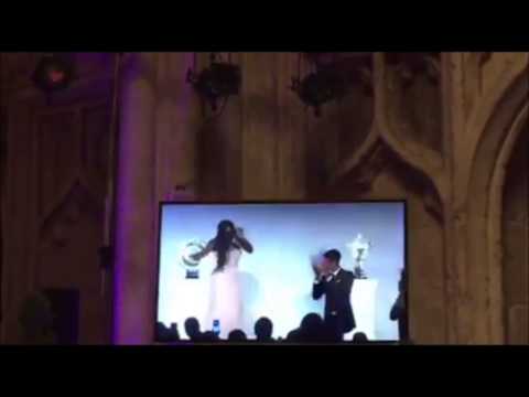 سيرينا ترقص مع ديوكوفيتش