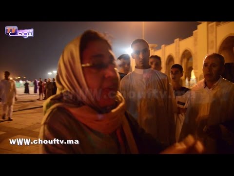 شاهد تفاصيل ليلة القدر في مسجد الحسن الثاني