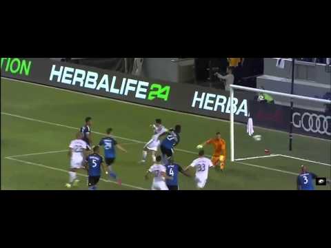 شاهد جيرارد يسجل أول أهدافه في الدوري الأميركي