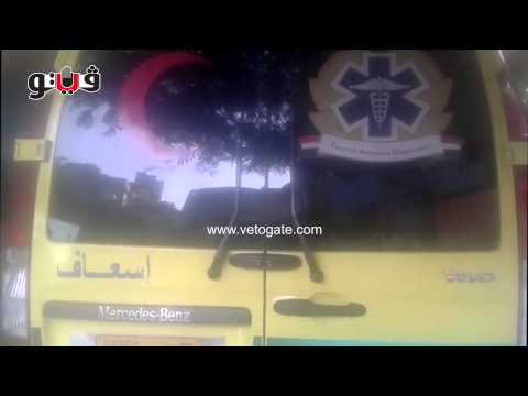 لحظة وصول جثامين أطفال الدمرداش إلى المشرحة