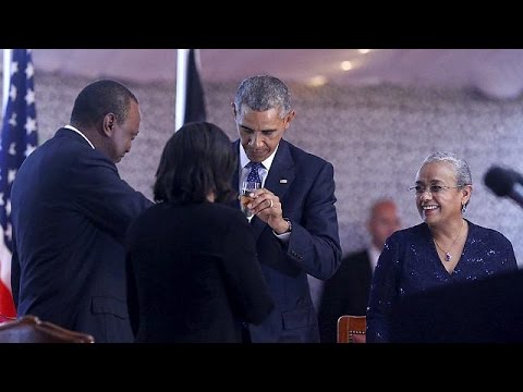 أوباما يدعو لتوثيق التعاون مع كينيا