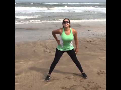 بالفيديو الفنانة هدى سعد تمارس الرياضة على الشاطئبالفيديو الفنانة هدى سعد تمارس الرياضة على الشاطئ