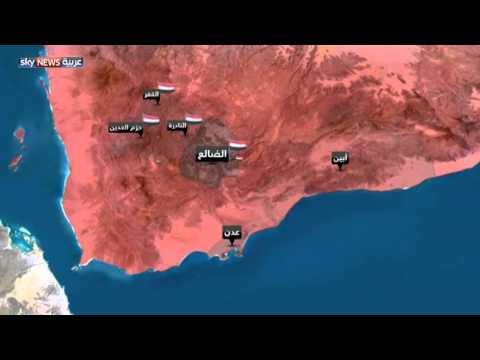 شاهد قوات الشرعية تتقدم جنوبي اليمن