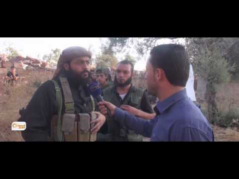 شاهد مراسل أورينت يرافق الثوار في محيط الفوعة
