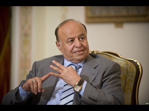 شاهد الرئيس اليمني يصل إلى الإمارات في زيارة عمل