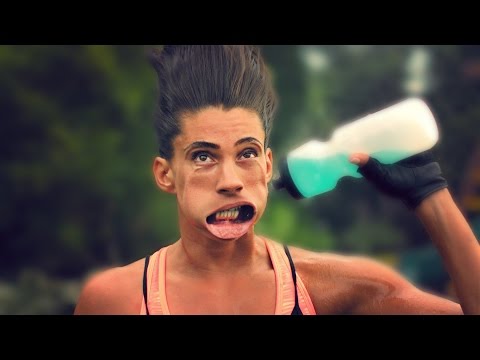 شاهد تأثير الرياح القوية على الوجوه