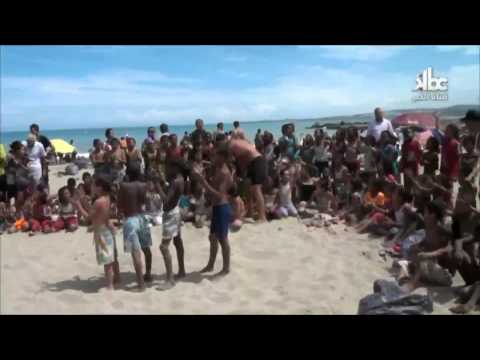 شاهد مخيم الآمال وجبات غير صحية تقدم للأطفال