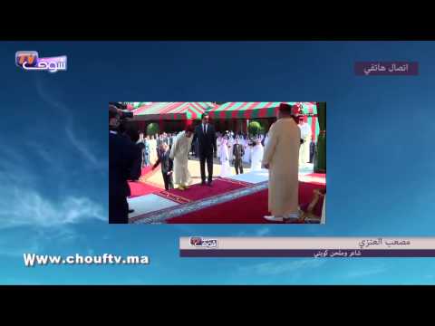 شاهد مصعب العنزي يروي  ما دار بينه وبين الملك المغربي