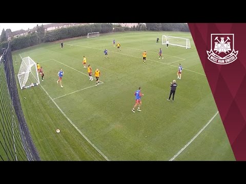 كارول يسجل 8 أهداف فى مران وستهام