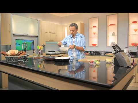 طريقة عمل ساندوتش لانشون بالخضار المقلي