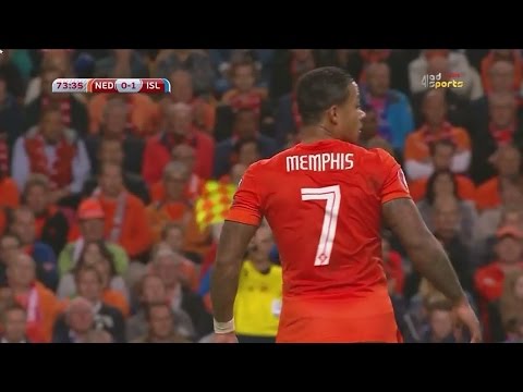 شاهد ملخص لمسات ديباى في سقوط هولندا أمام أيسلندا