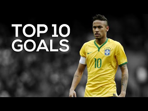 نيمار يقدم أجمل 10 أهداف مع البرازيل