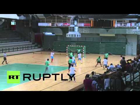 كأس الأماني لترسيخ المحبة والتضامن بين اللاجئين