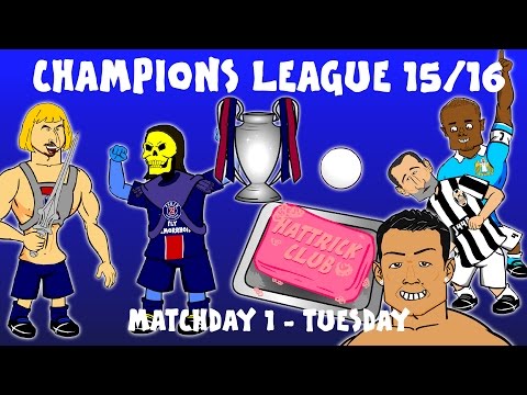 كوميديا”ليلة الأبطال”تحول رونالدو لمصارع يسب ميسى