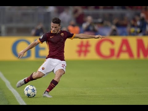 شاهد أهداف مباراة روما وبرشلونة