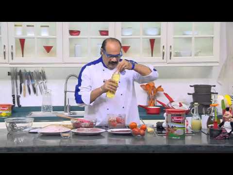 طريقة عمل ريش مشوية